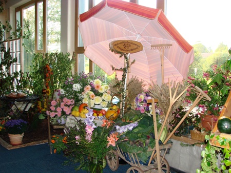Erntedankstand des Althegnenberger Gartenbauvereins