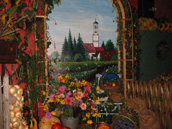 Erntedankstand des Mammendorfer Gartenbauvereins